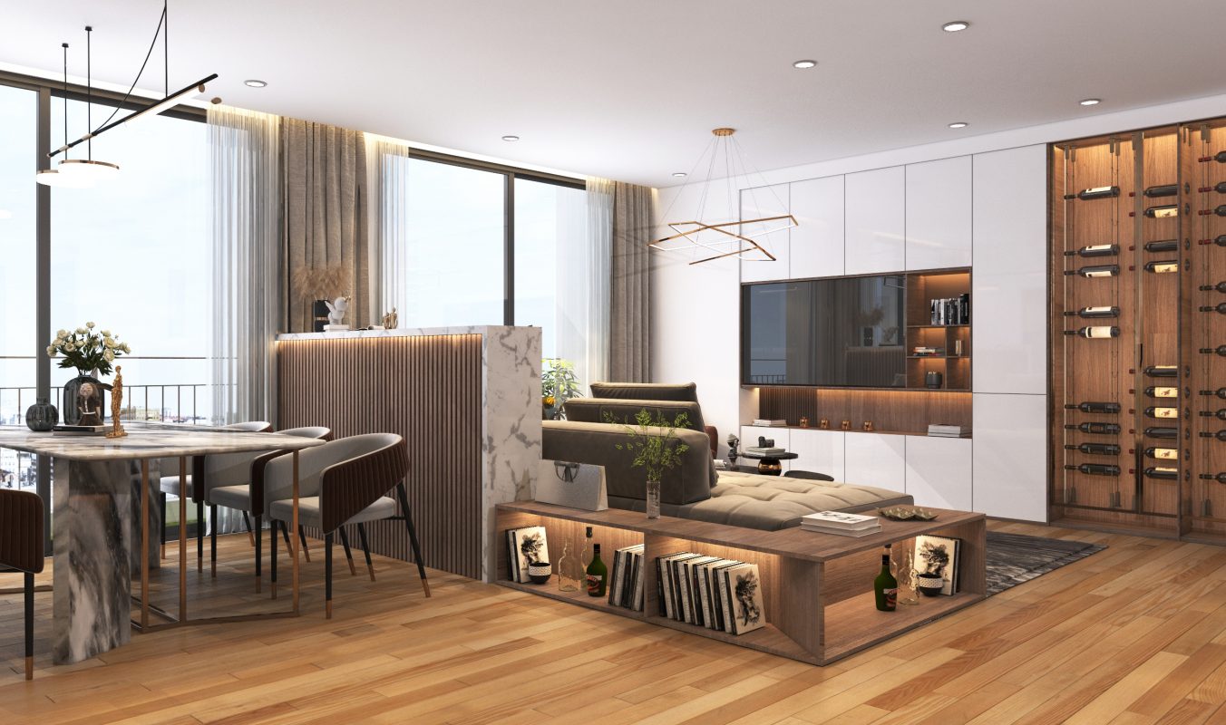 nội thất chung cư Imperia Sky Park